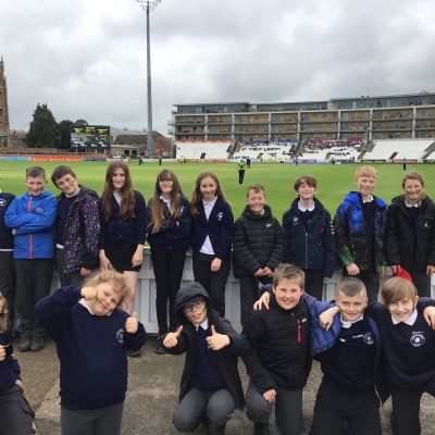 Year 6 - A day at the cricket